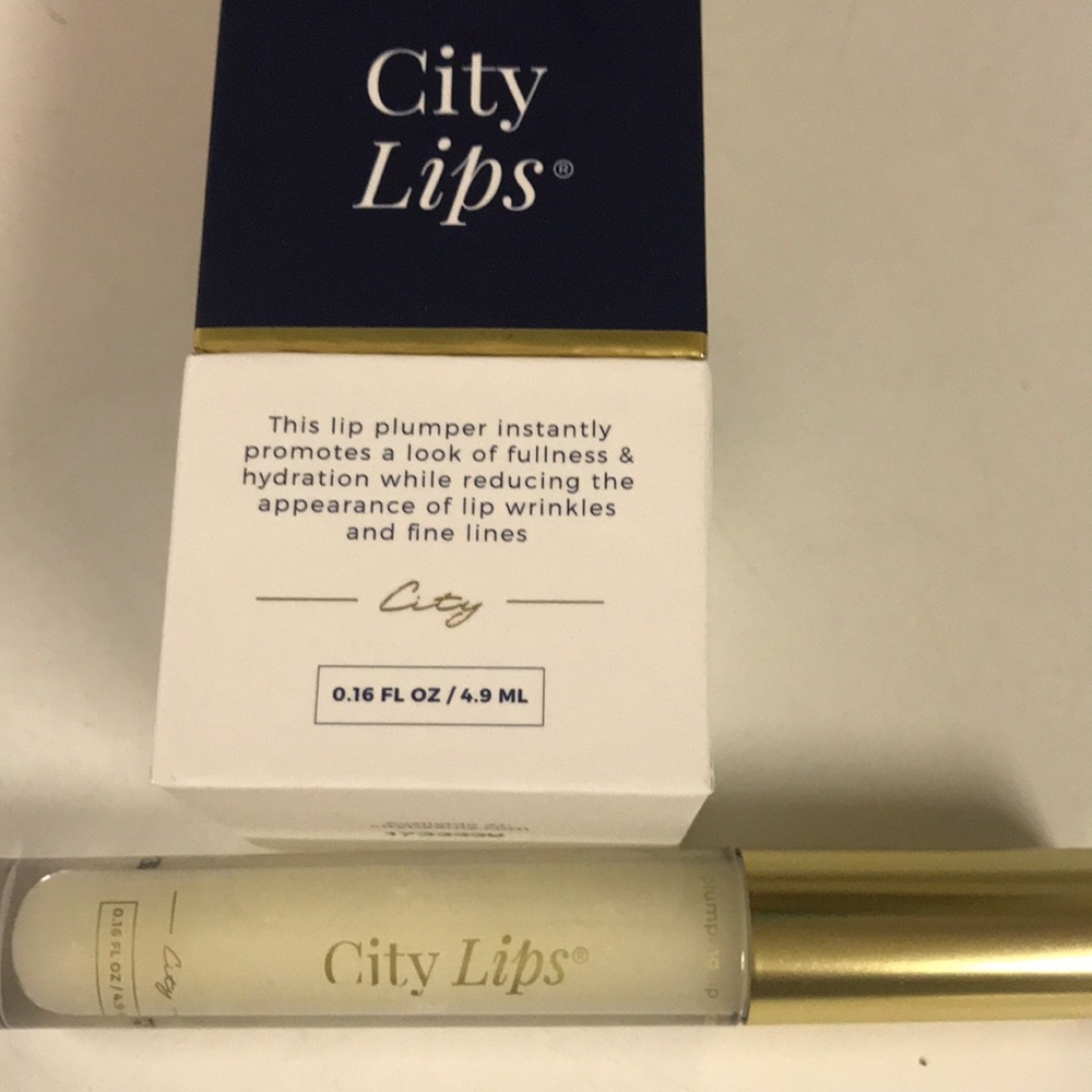 City Lips Plumping Lip Gloss Clear